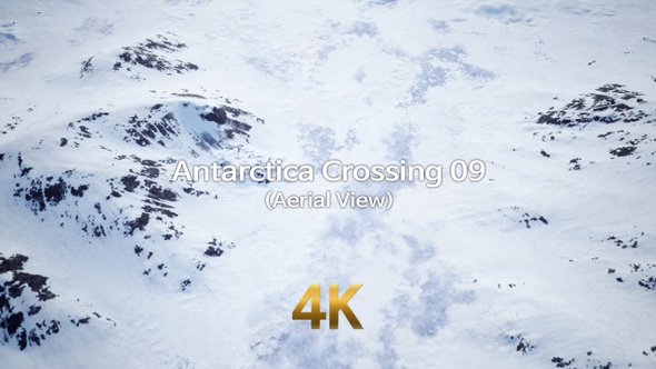 Antarctica Crossing 4K 09 (Aerial View) alt