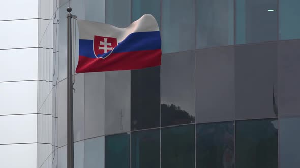 Slovakia Flag Background 2K alt