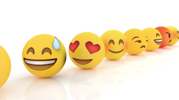 Emoji Background 3d alt