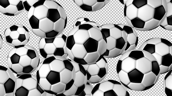 Soccer Ball Transition Ver 2 – Black and White