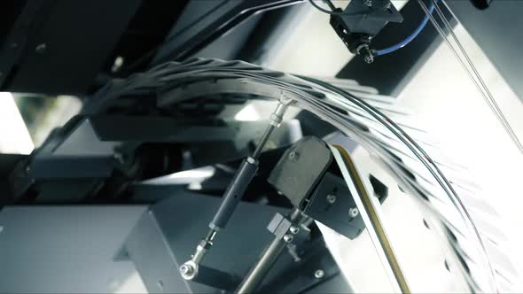 Manufacturing Industry with Conveyor Belt Machine alt