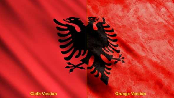 Albania Flags alt