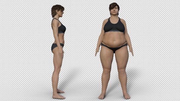Weight Loss/Gain - White Woman