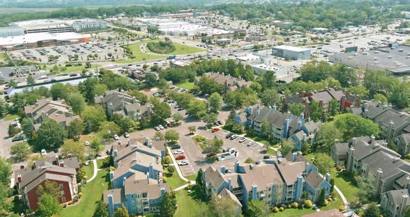 Town of East Brunswick New Jersey an Apartment Complex Community Near Shopping Complex in America alt
