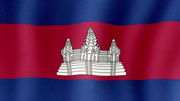 The National Flag of Cambodia