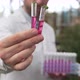 Scientist Holds Test Tubes with Plants in His Hands - VideoHive Item for Sale