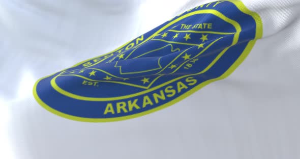 Flag of Benton County, United States alt