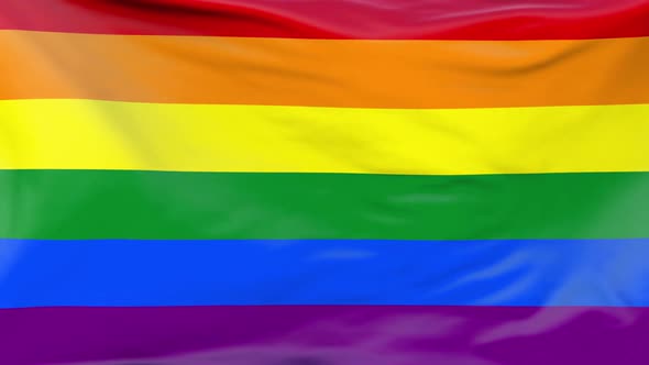 Rainbow LGBT pride flag alt