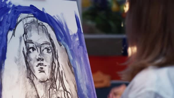 Art Studio Impressionism Style Creative Process alt