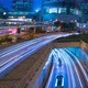 Traffic Light Trails In City - VideoHive Item for Sale