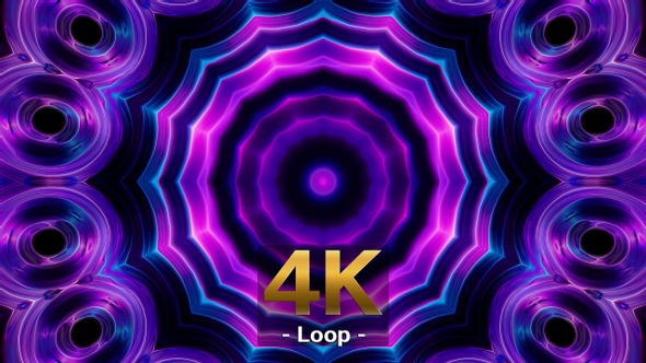 Neon Energy Wave Gathering in the Center 4K 02 alt