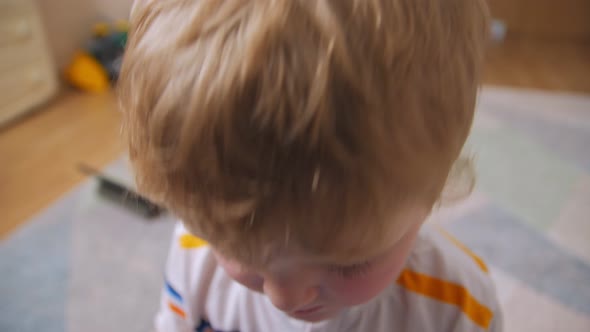 Portrait Of A Happy Boy alt