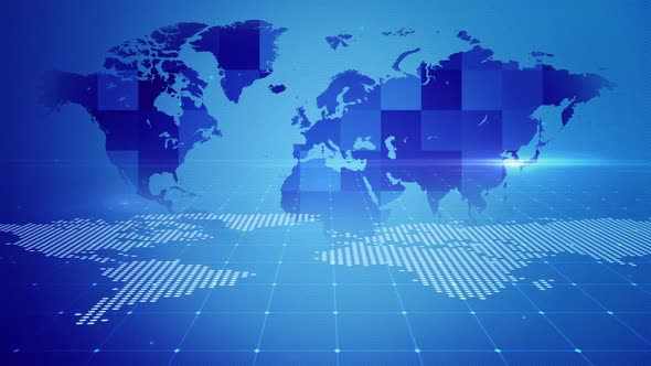 News Corporate Background Blue.Abstract Business Concept alt