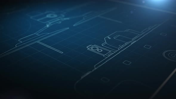 secret documents blueprints of spaceships background animation alt