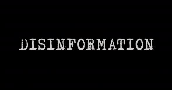 Propaganda and disinformation modern glitch concept alt