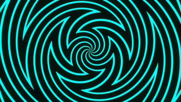 A Background of Swirling Mintcolored Circles VJ Loop alt