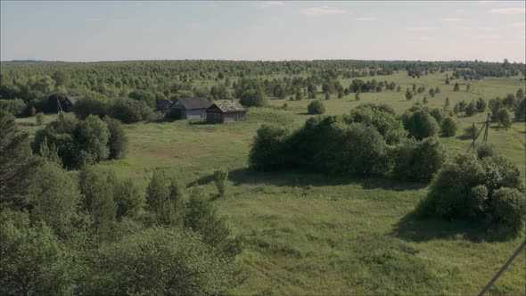 Village in Russia alt