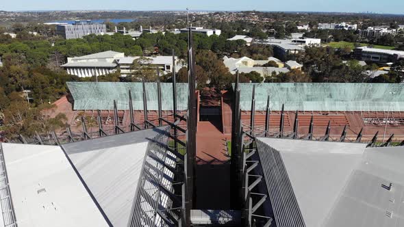 Aerial View of a University Campus in Australia alt