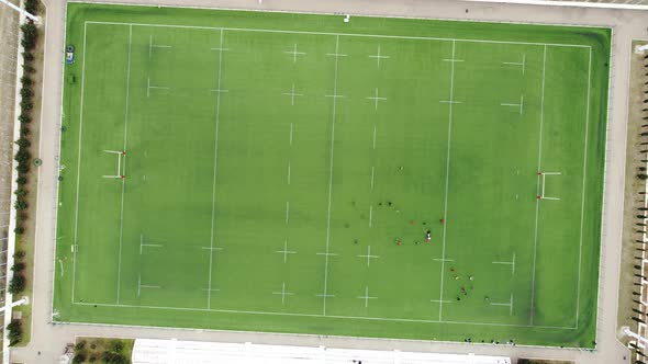 Rugby stadium aerial alt