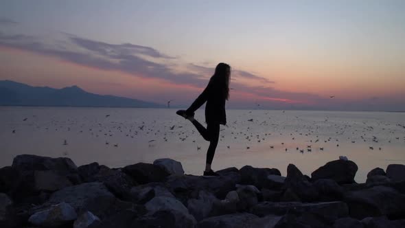 Relaxing at Sunset alt