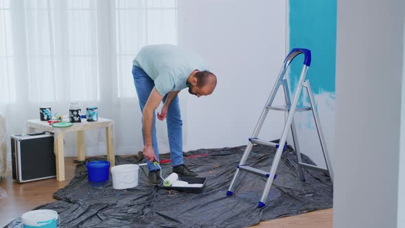 Painting with White Paint alt