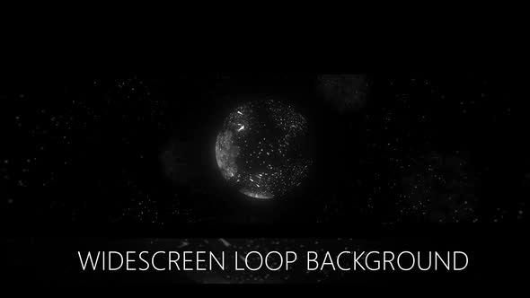 Vj Space Lights In Infinity Background Loop Particles Widescreen alt