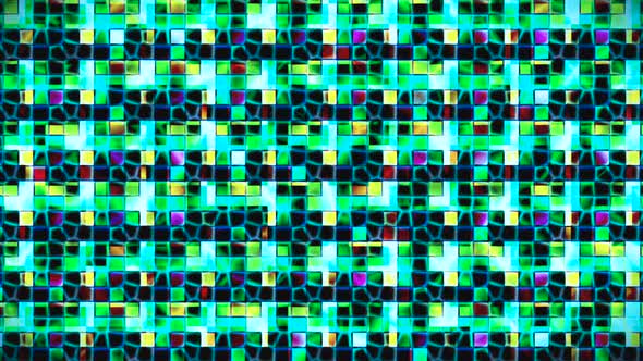 Broadcast Hi-Tech Glittering Abstract Patterns Wall 81