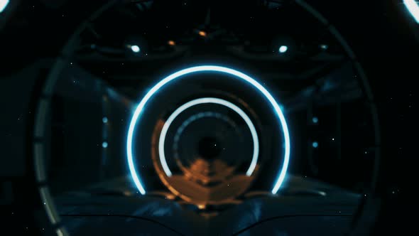 Circle Tunnel Background