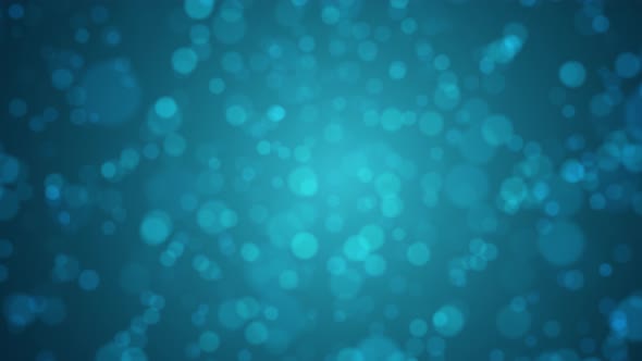 Soft Blue Bokeh Background