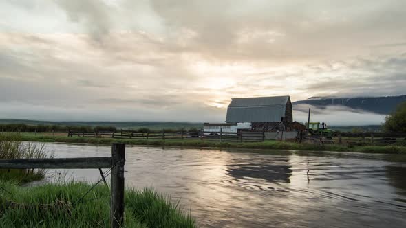 Time lapse along the Salt River in Wyoming. alt