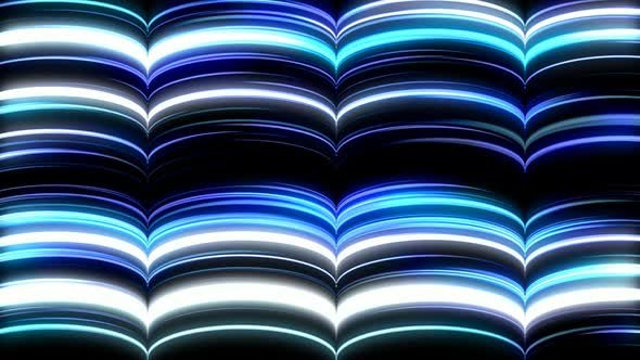 abstract gradient glowing half circle motion background