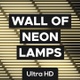 Wall Of Neon Lamps - VideoHive Item for Sale