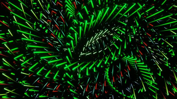 Abstract Pattern Of Chaos Vj Loop Animation 02