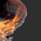 Huge Burning Fire Explosion 4K - VideoHive Item for Sale