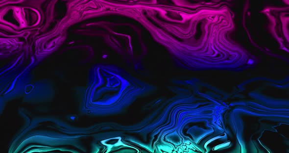 Abstract neon colors animation
