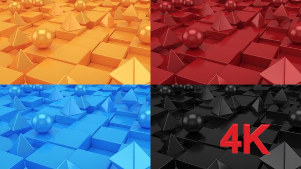 Background of Geometric Shapes alt