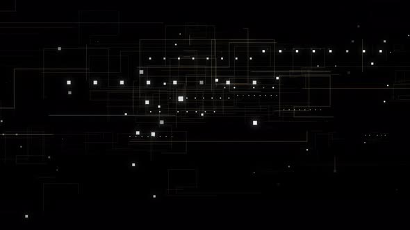 Futuristic Data Matrix Simulation HUD Background 03 alt