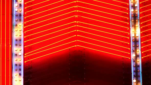 Neon City Light LED Sign