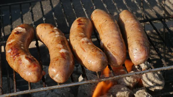  Juicy Sausages on the Grill