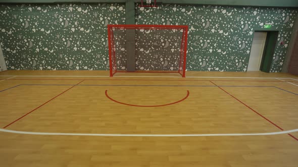 New Basketball Court in the School