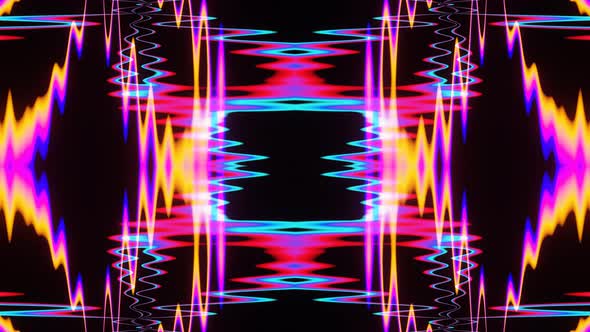 Plasma Neon Glitch Effect VJ Loop 02 alt