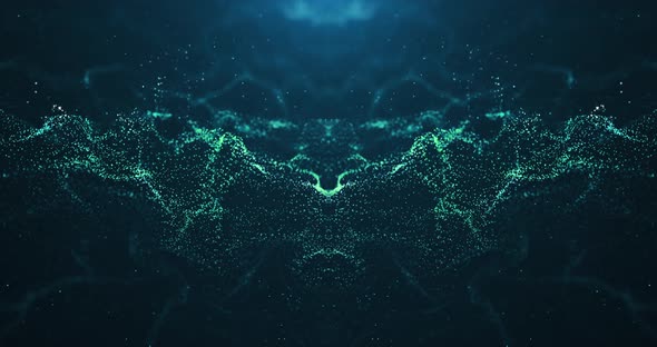 Abstract Line Particles Background