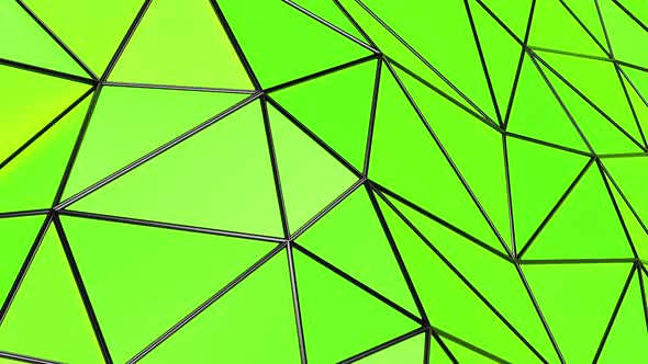 Triangle Poly Pattern Abstract Green Background