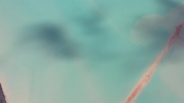 Mountains of Products for the Production of Potash Salt and Artificial Reservoirs alt