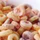 Close Up of Colorful Cereal Corn Flakes in a Bowl - VideoHive Item for Sale