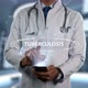 Tuberculosis  Male Doctor Hologram Illness Word - VideoHive Item for Sale