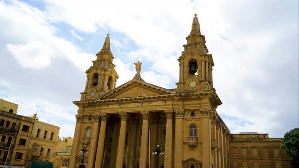 The Saint Publius Parish Church, Malta