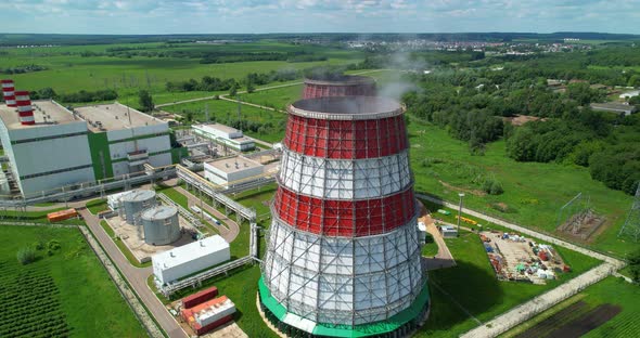 View of the Thermal Power Plant alt