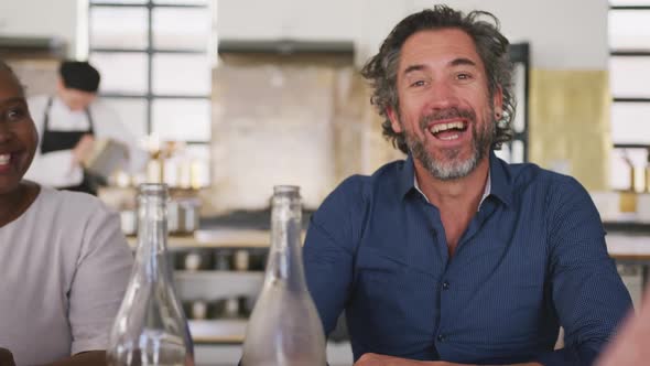 Friends waiting to eat alt