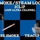 Smoke Steam 2 Clip Alpha - VideoHive Item for Sale